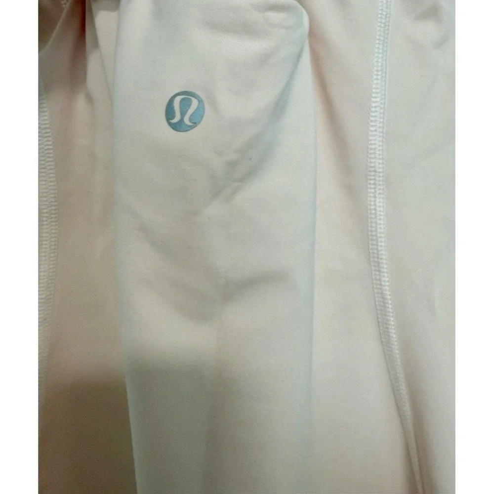 Lululemon Athletica Pink Tan Tennis Dress Racerback Built-in Shorts Athleisure 4